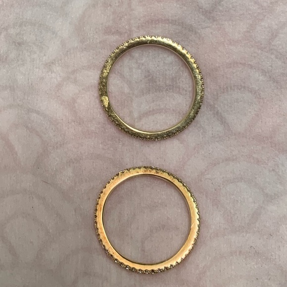 2 Stackable Eternity Bands - Picture 8 of 8